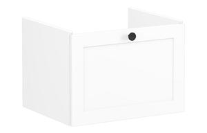VitrA Root Classic 60cm 1 Drawer Washbasin Unit - Matt White